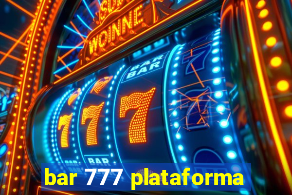 bar 777 plataforma